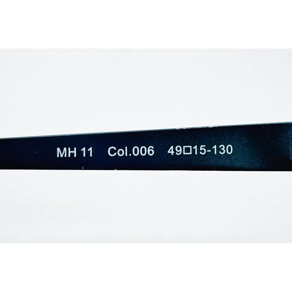 Mayhem Eyeglasses Mens Black Blue Rectangular MH 11 49-15-130